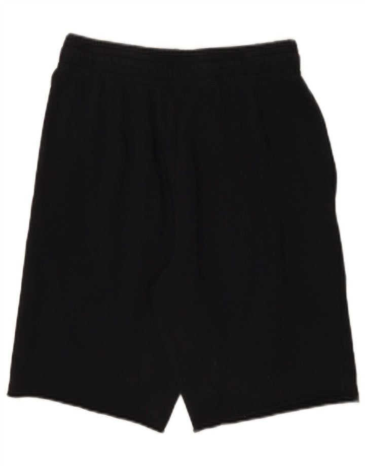 Shorts esportivos gráficos masculinos Under Armour pequenos pretos