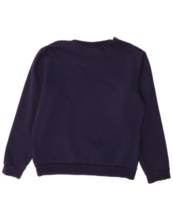 PUMA moletom masculino jumper pequeno algodão azul marinho