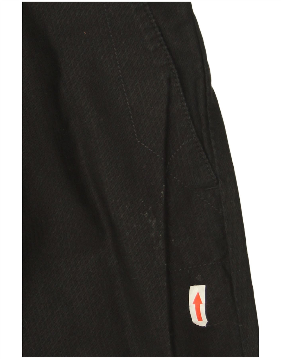 Belfe Mens Calças UK 30 W30 L31 Algodão Preto