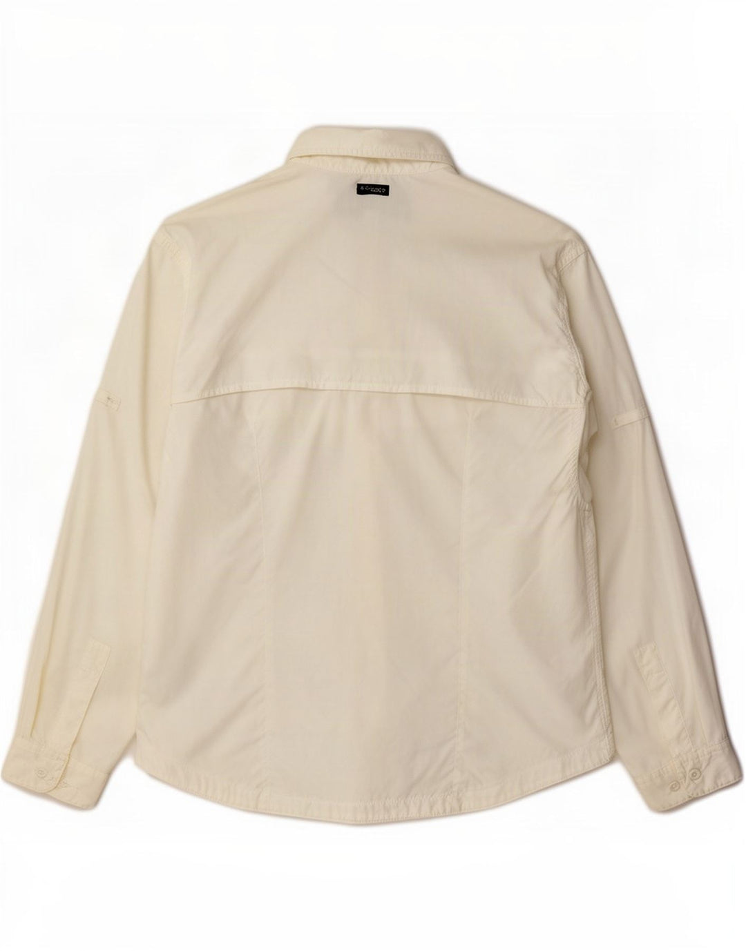 Camisa feminina Columbia UK 16 grande nylon branco