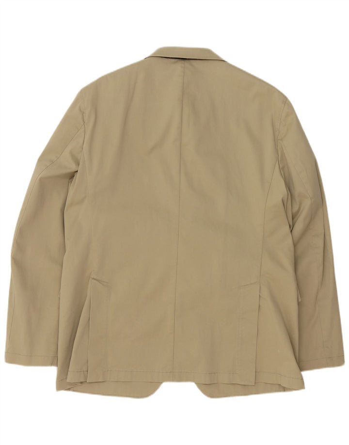 Jaqueta Blazer Masculina Gant com 2 Botões IT 54 2XL Algodão Bege