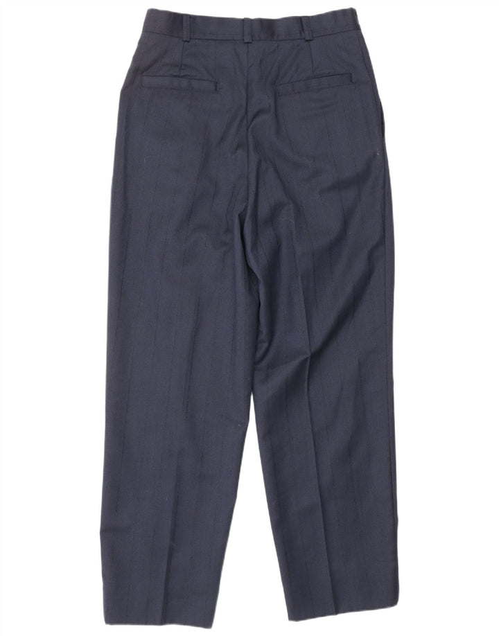 GIANNI VERSACE Terno masculino de 2 peças Reino Unido 40 Grande W30 L30 Azul marinho clássico