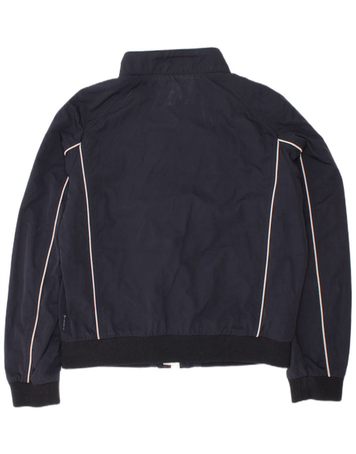 Jaqueta Bomber Armani Jeans Meninos 11-12 Anos Azul Marinho Poliéster