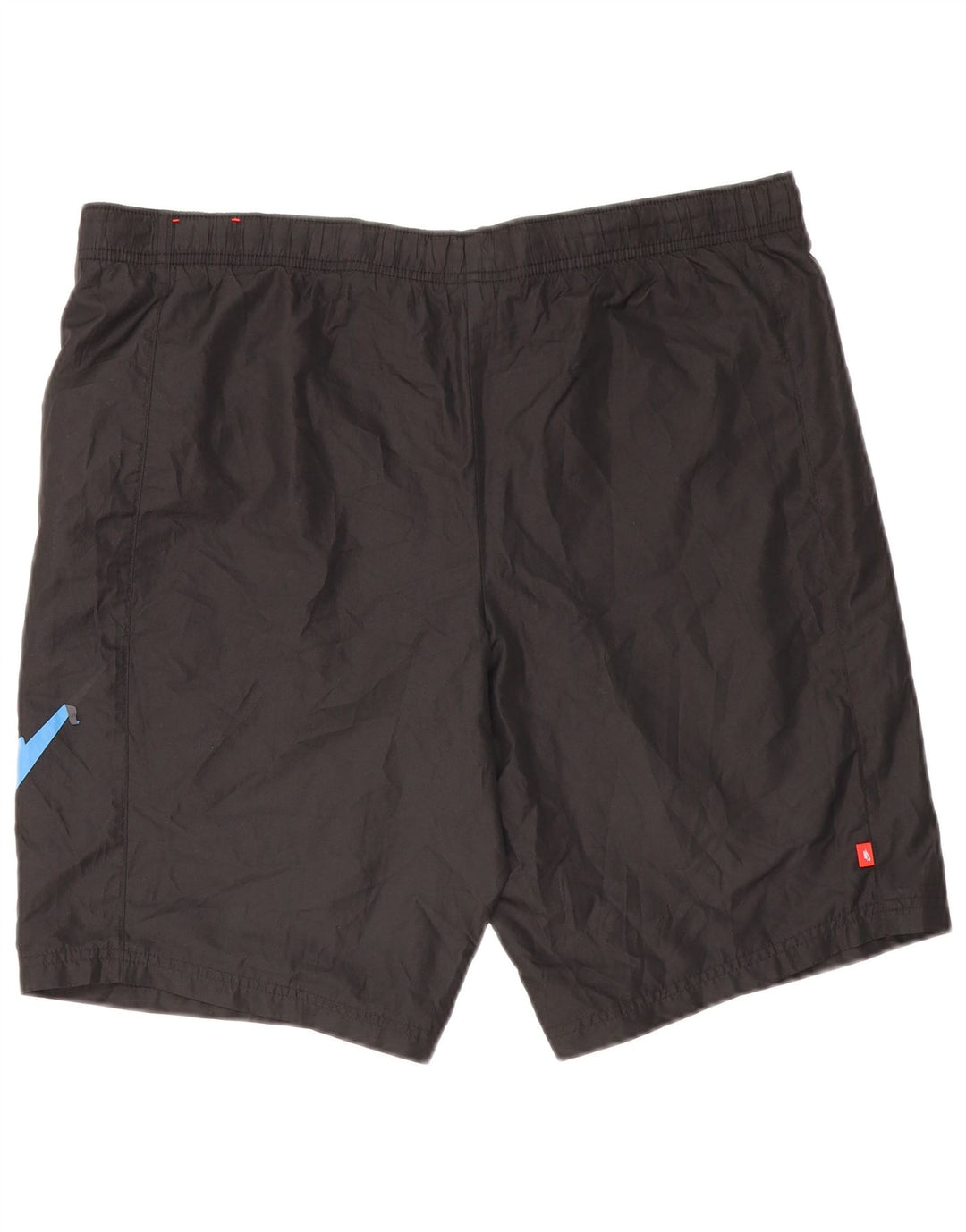 Shorts esportivos gráficos masculinos Nike grande poliéster preto