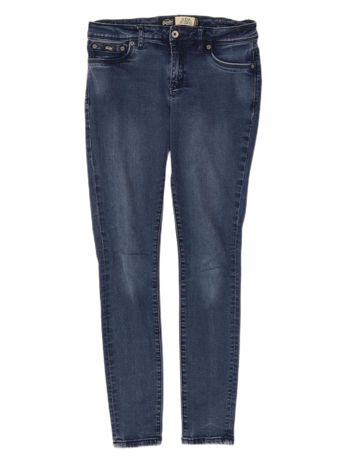 Jeans skinny Alexia Jegging feminino SUPERDRY W30 L32 algodão azul