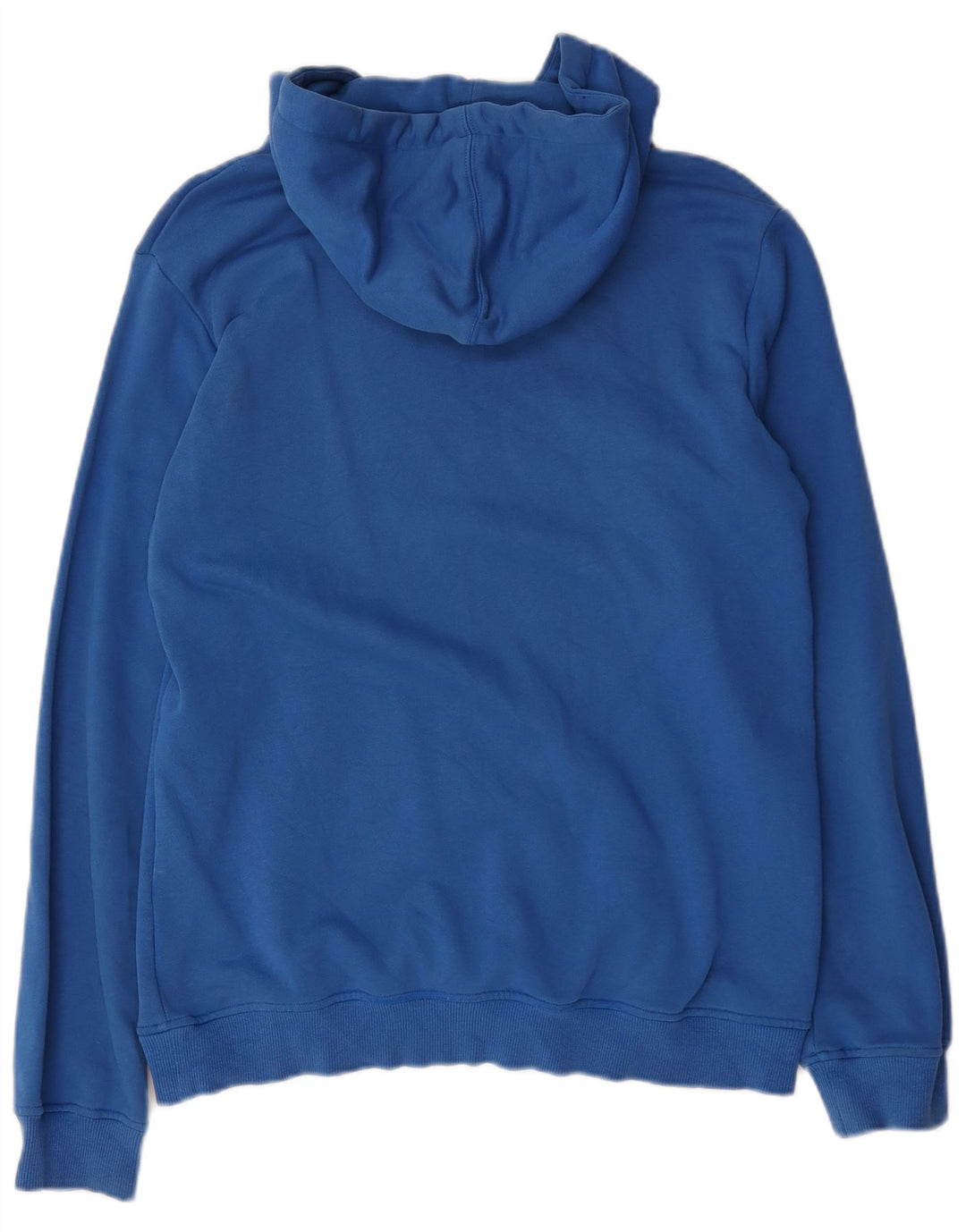 Adidas Mens Graphic Hoodie Jumper Médio Algodão Azul
