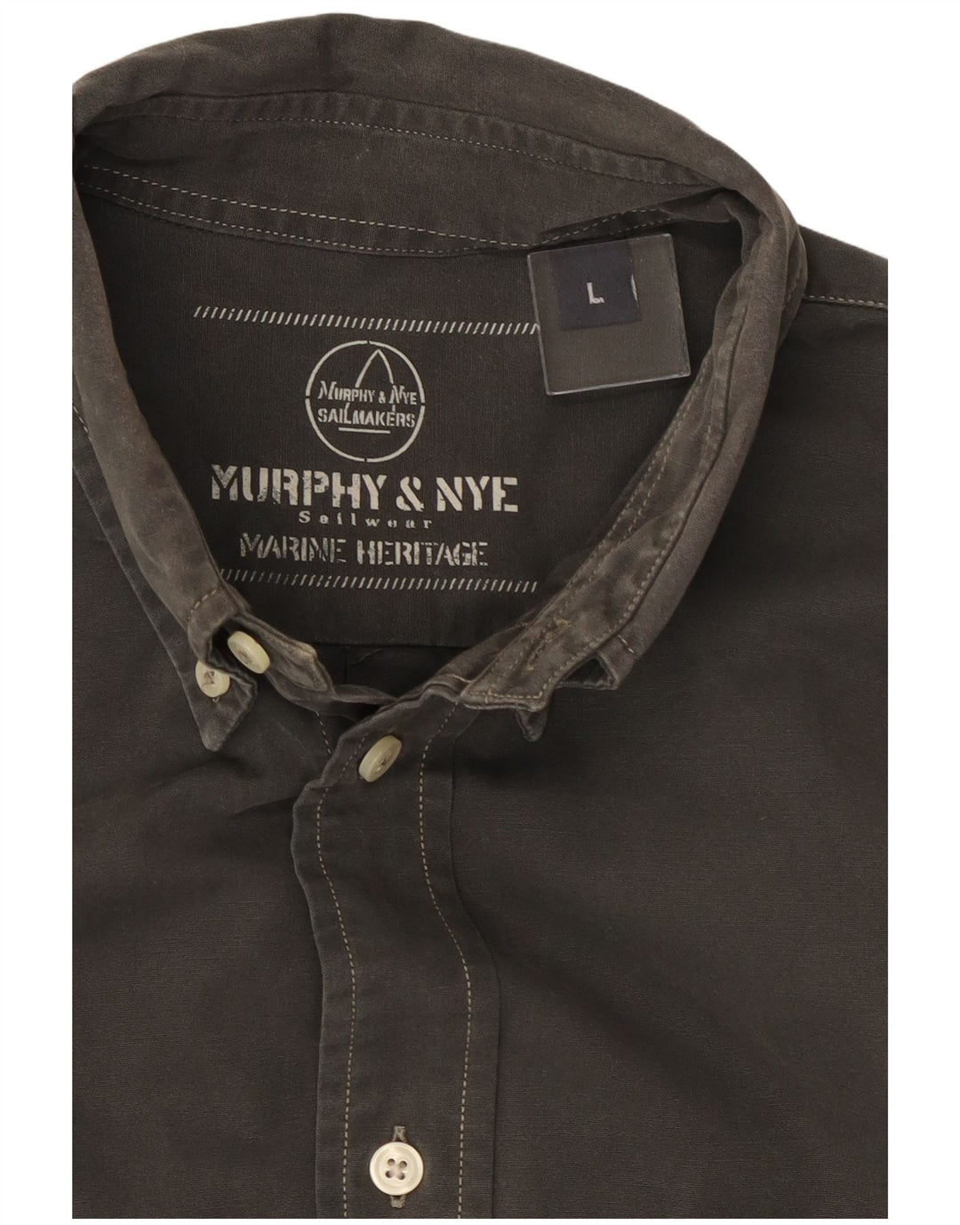 Camisa masculina MURPHY & NYE grande cinza