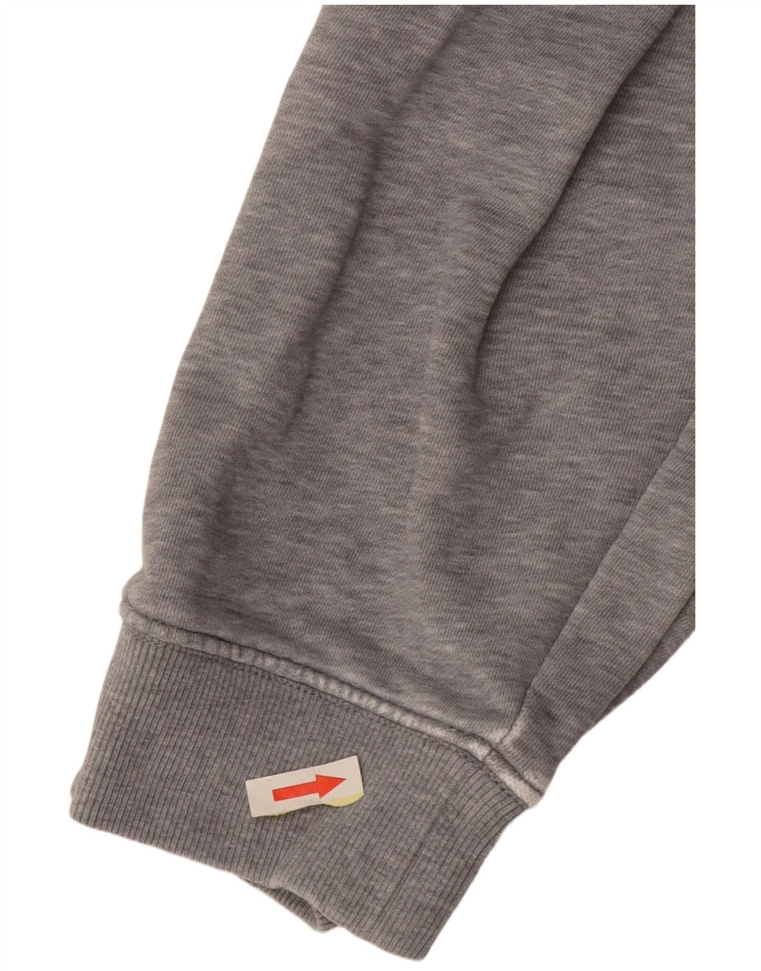 Calça esportiva masculina Gant, joggers, algodão manchado cinza médio