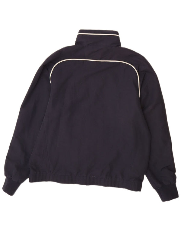 CHAMPION Jaqueta masculina de agasalho médio azul marinho poliéster colorblock