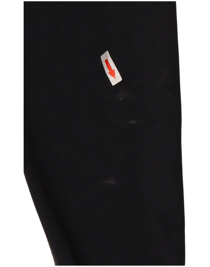 Nike Mens Treino Calças Joggers Pequeno Algodão Preto