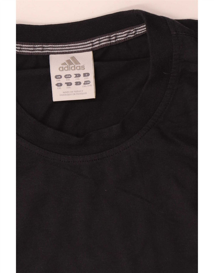 Camiseta masculina Adidas Top 2XL algodão azul marinho