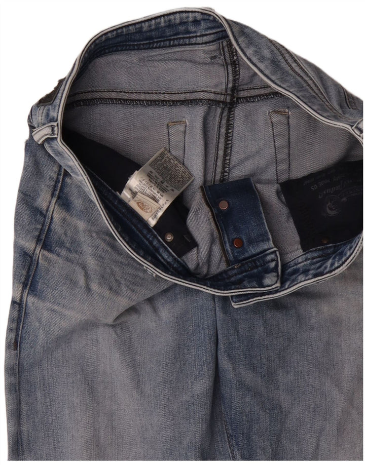 Jeans retos masculinos Diesel W34 L30 algodão azul