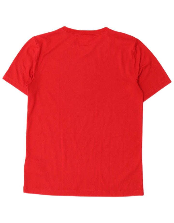 Camiseta gráfica Jordan Boys Top 12-13 anos grande poliéster vermelho
