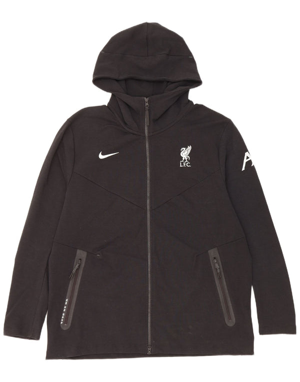 Suéter masculino Nike Liverpool Zip com capuz XL algodão preto