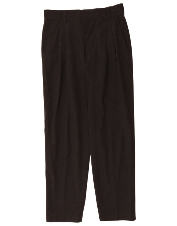 Zara Calça Chino Feminina Pegged EU 36 XS W26 L27 Cinza Viscose