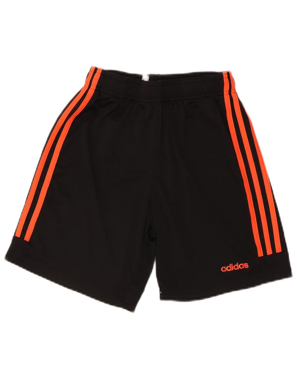 Shorts esportivos Adidas meninos 13-14 anos preto poliéster