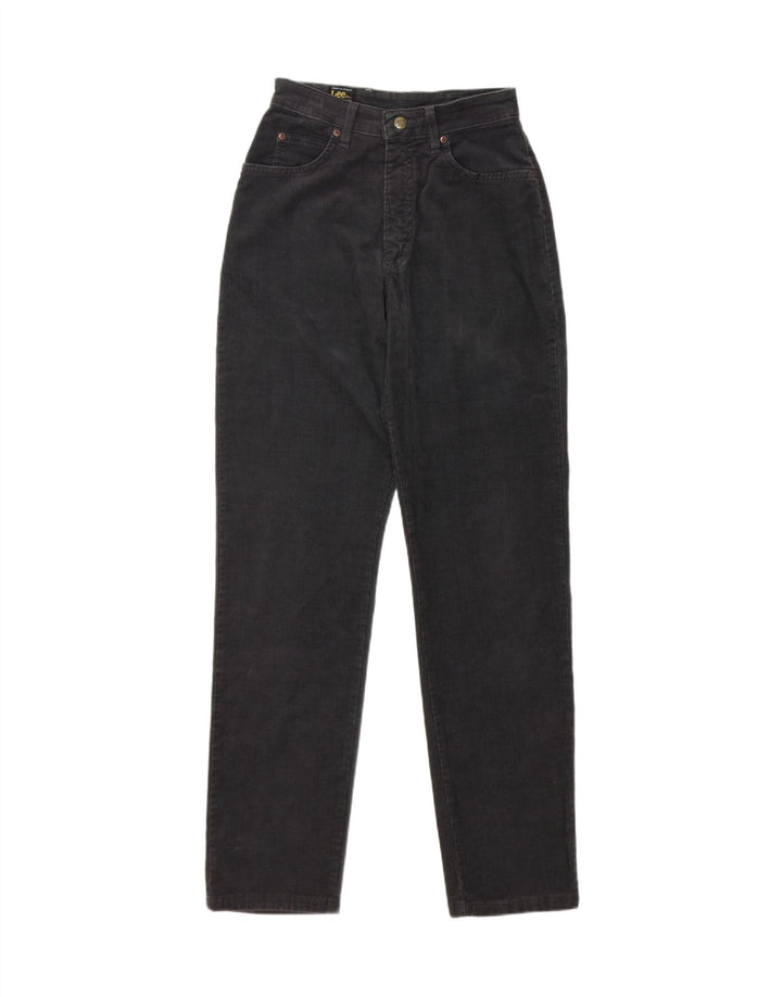 LEE Womens Slim Corduroy Trousers W31 L33 Grey Cotton Vintage Lee and Second-Hand Lee from Messina Hembry 