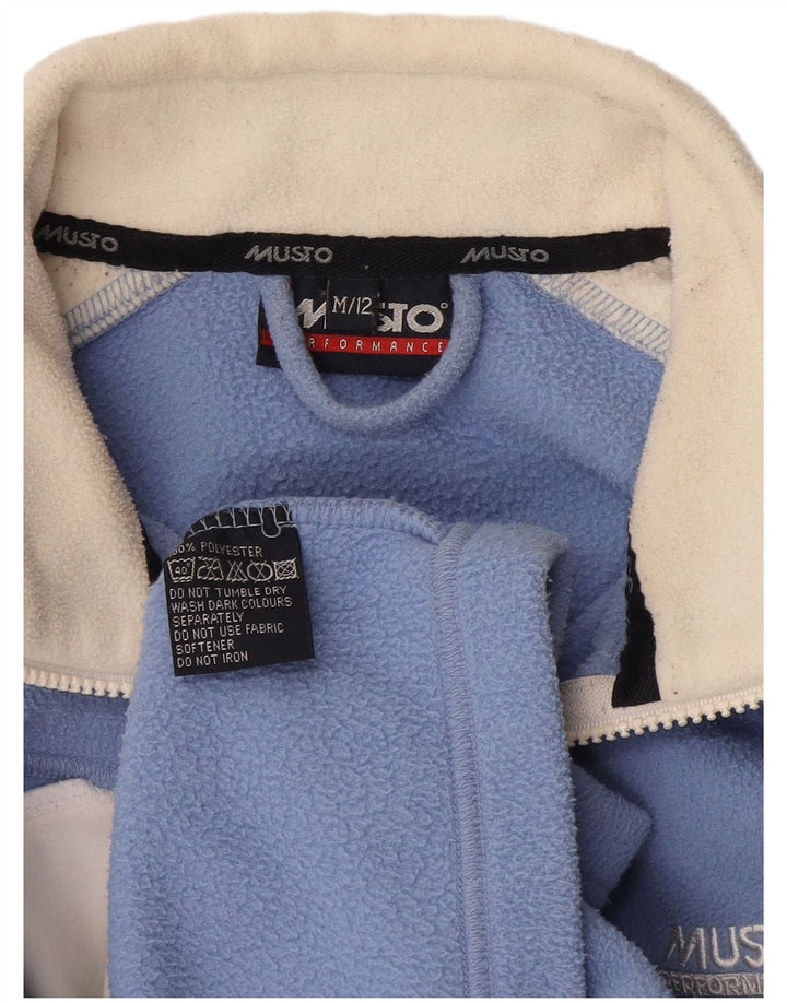 Musto Boys Fleece Gilet 11-12 Anos Azul Médio Colourblock Poliéster