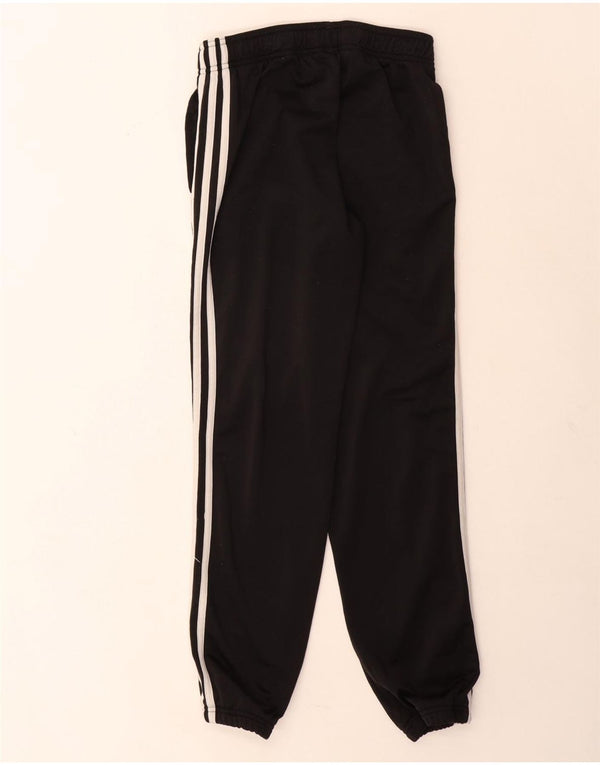 Adidas meninos calças de treino joggers 11-12 anos preto poliéster