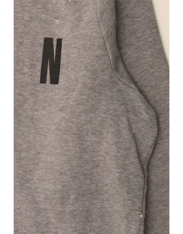 Jordan moletom gráfico masculino jumper grande cinza colorblock algodão