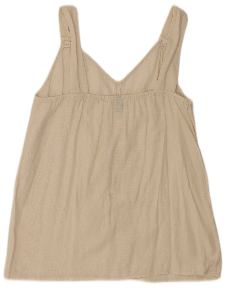 Top Cami Feminino Benetton UK 12 Médio Off White