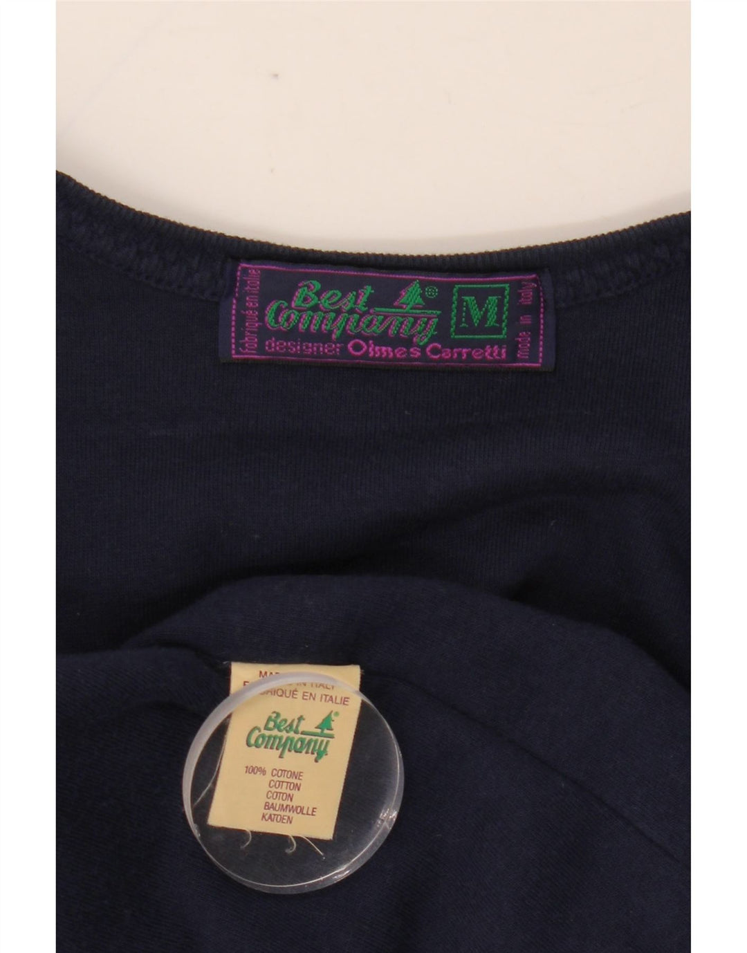 Top cardigã feminino BEST COMPANY UK 14 médio azul marinho floral