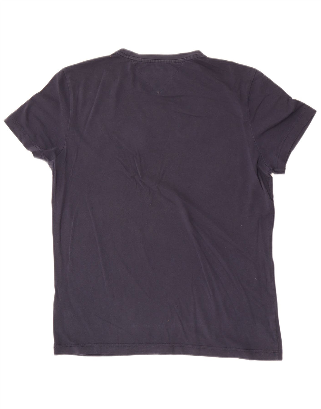 Camiseta masculina Tommy Hilfiger grande algodão azul marinho