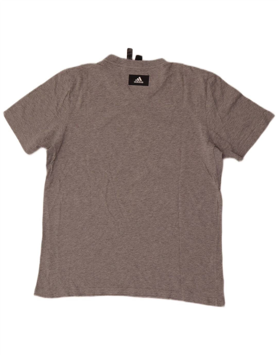 Camiseta Adidas Masculina Graphic Top Cinza Médio