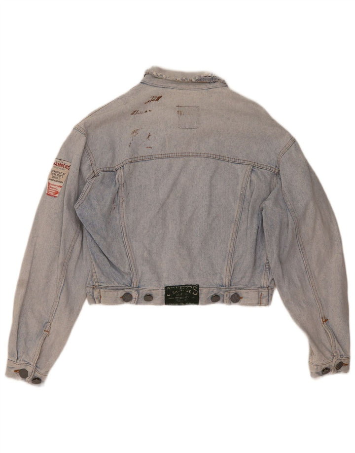 Jaqueta jeans feminina CHAMBERS UK 16 grande azul