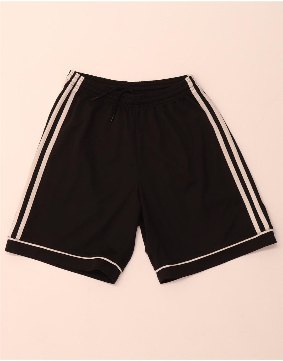 ADIDAS Womens Aeroready Sport Shorts UK 10 Pequeno Poliéster Preto