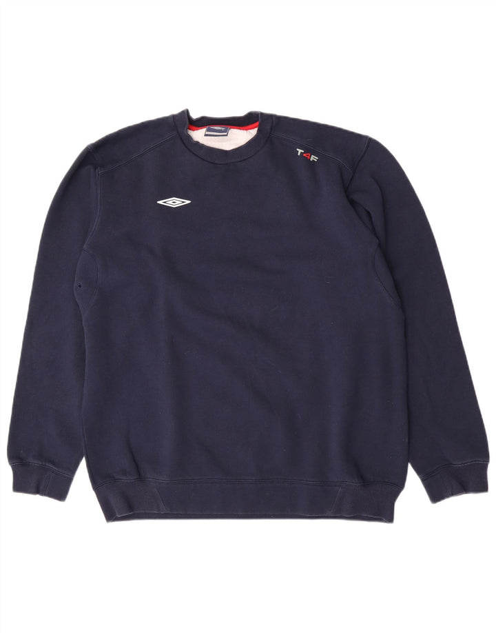 Suéter masculino Umbro grande azul marinho