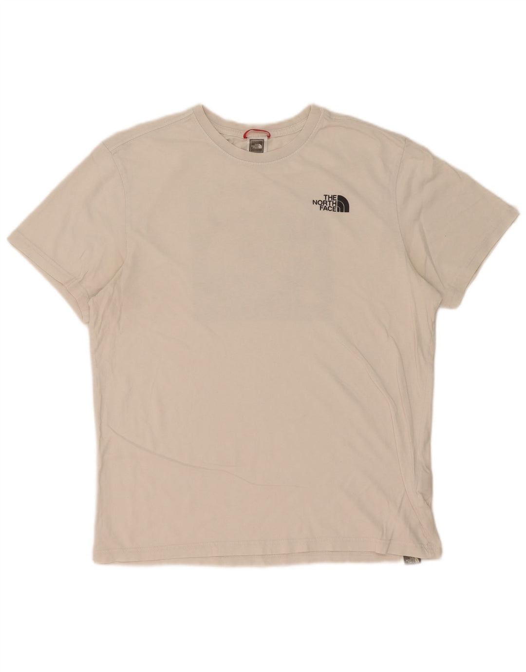 Camiseta gráfica masculina The North Face Top médio algodão branco