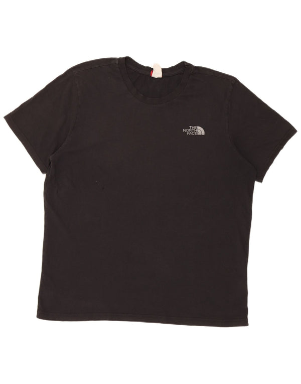 Camiseta masculina The North Face grande algodão preto