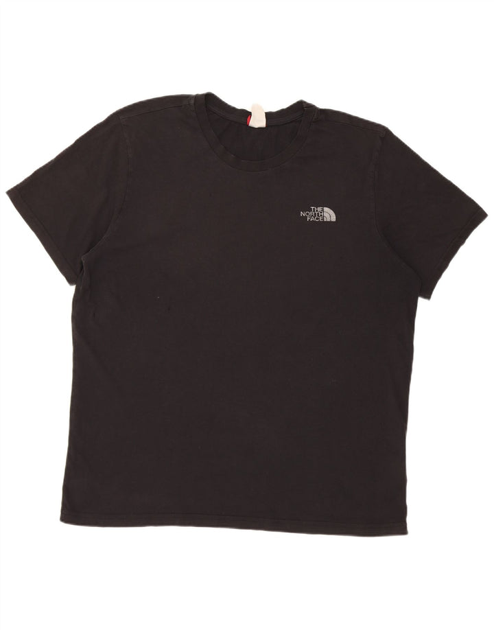 Camiseta masculina The North Face grande algodão preto