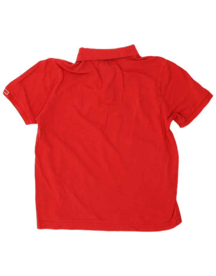 Camisa polo masculina Kappa grande algodão vermelho