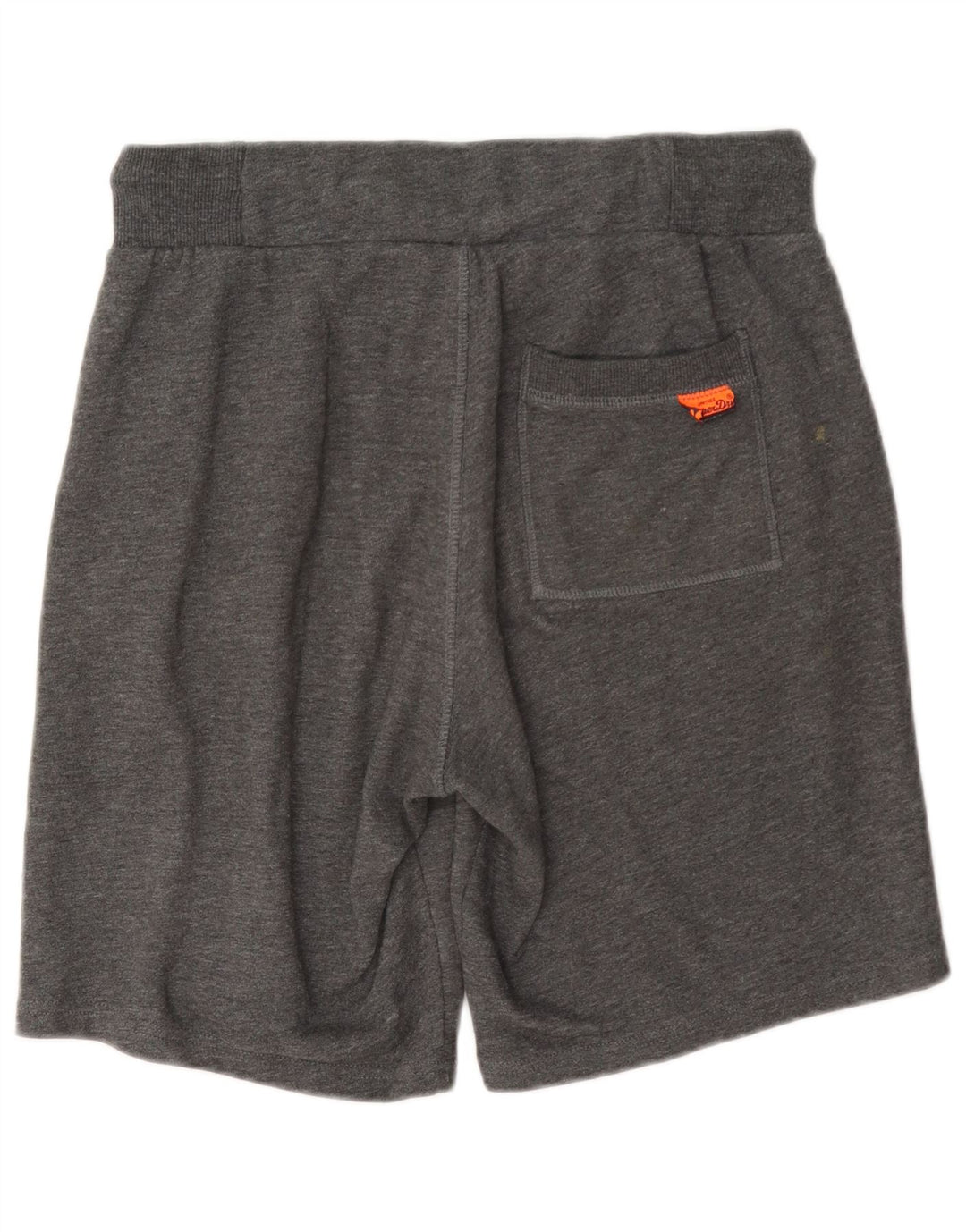 Superdry Mens Graphic Sport Shorts Pequeno Algodão Cinza