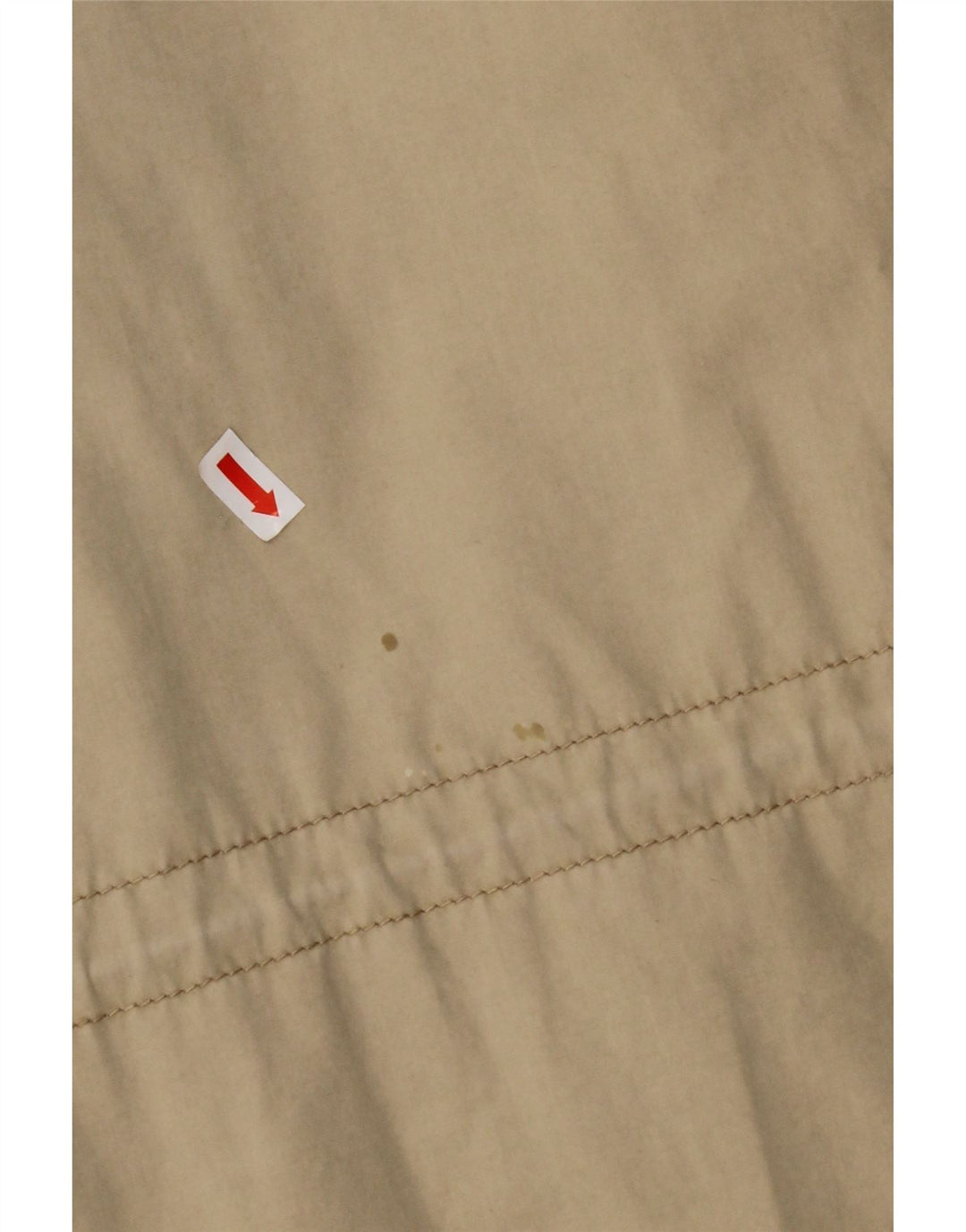 Jaqueta utilitária masculina com capuz GANT Reino Unido 40 algodão bege grande