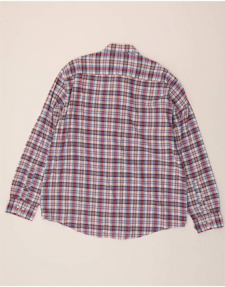 Camisa masculina Tommy Hilfiger Regular Fit 2XL algodão xadrez multicolorido