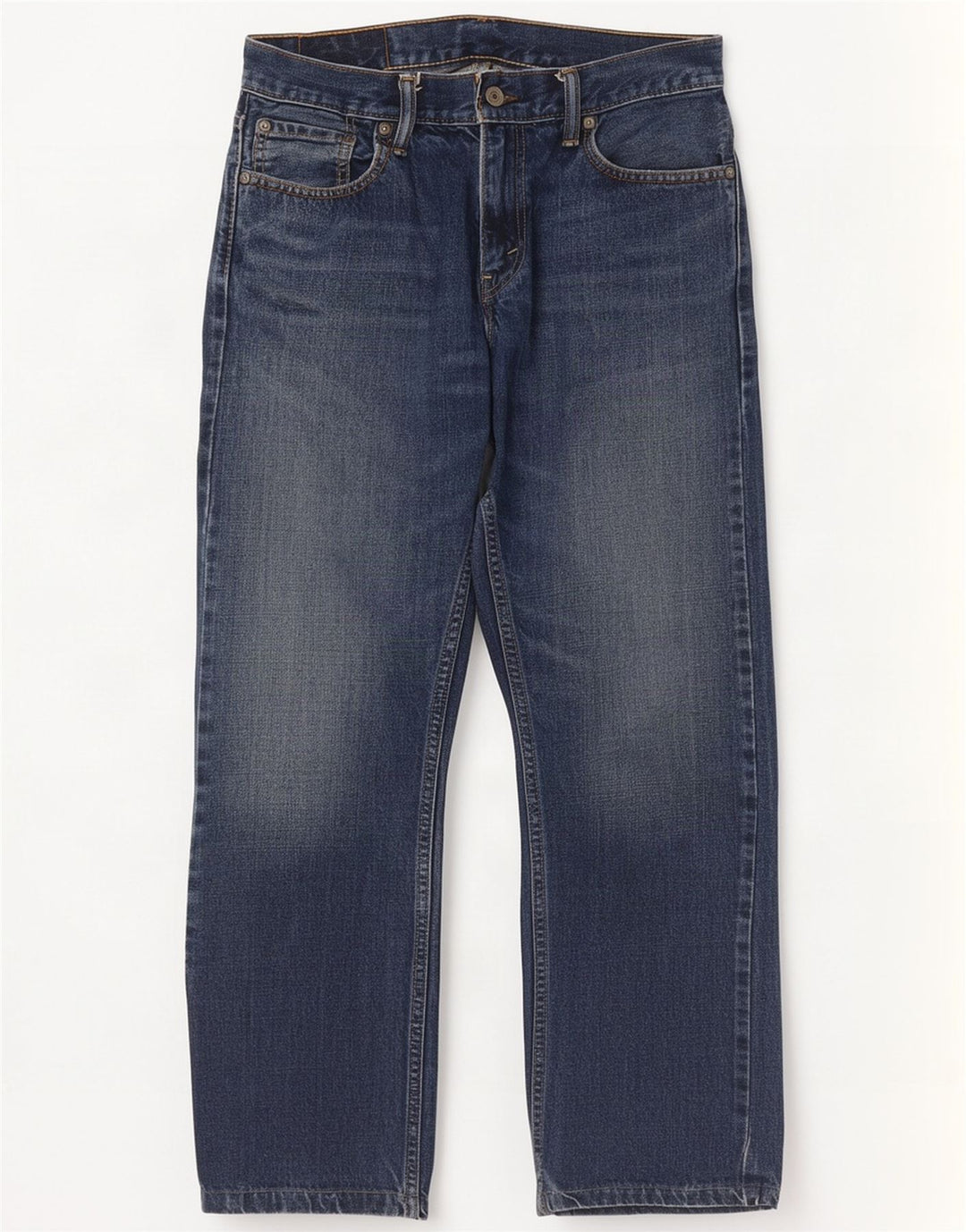 Levi's Masculino 514 Straight Jeans W30 L30 Azul Algodão