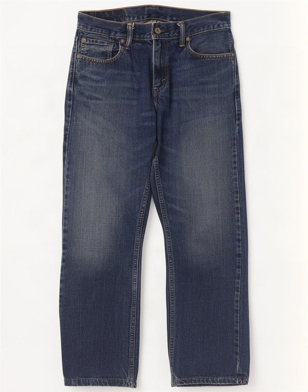 Levi's Masculino 514 Straight Jeans W30 L30 Azul Algodão