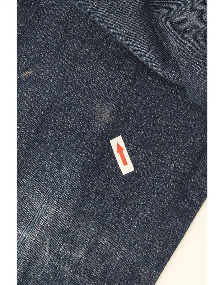Levi's Masculino 501 Straight Jeans W36 L32 Azul Algodão