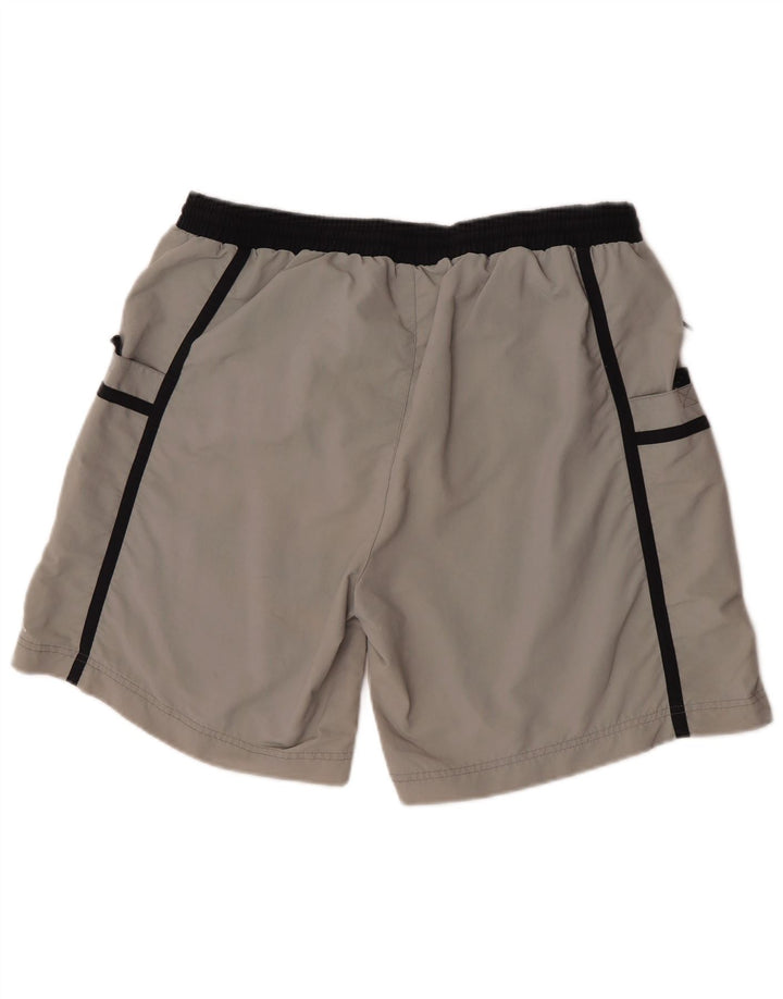 Shorts de natação masculino Kappa 2XL cinza Colourblock Nylon