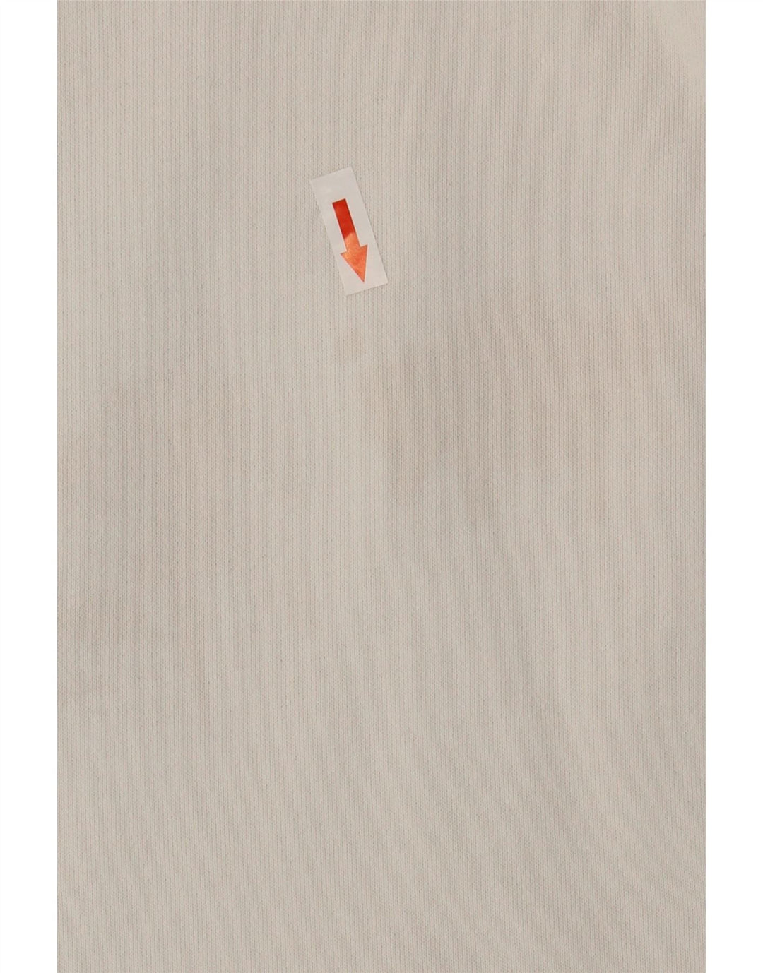 Suéter com capuz gráfico masculino K-Way médio branco