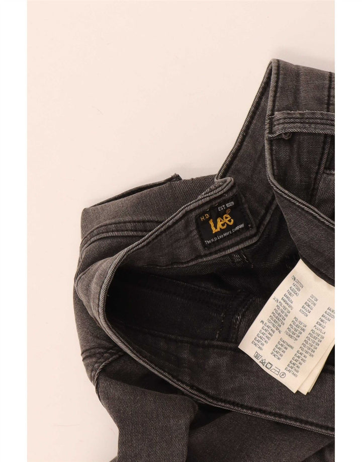 Calça jeans skinny feminina Lee W30 L33 algodão cinza