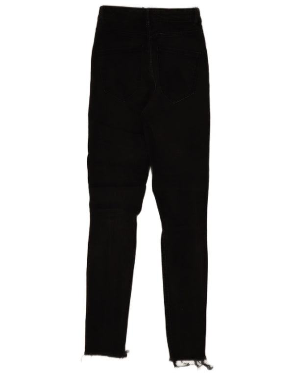 Calça jeans skinny feminina Zara EU 34 2XS W24 L28 preta