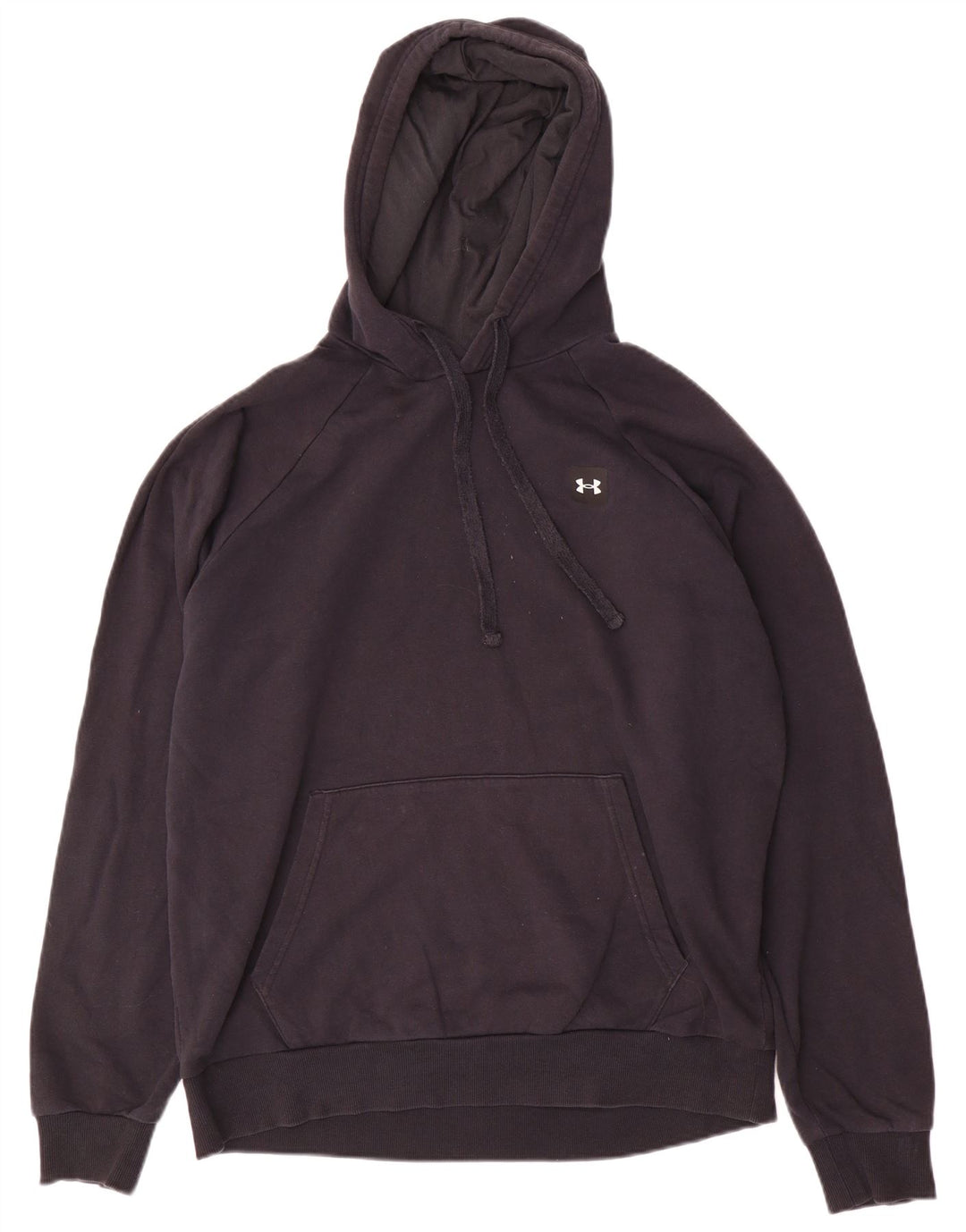Under Armour Mens Hoodie Jumper Grande Algodão Preto