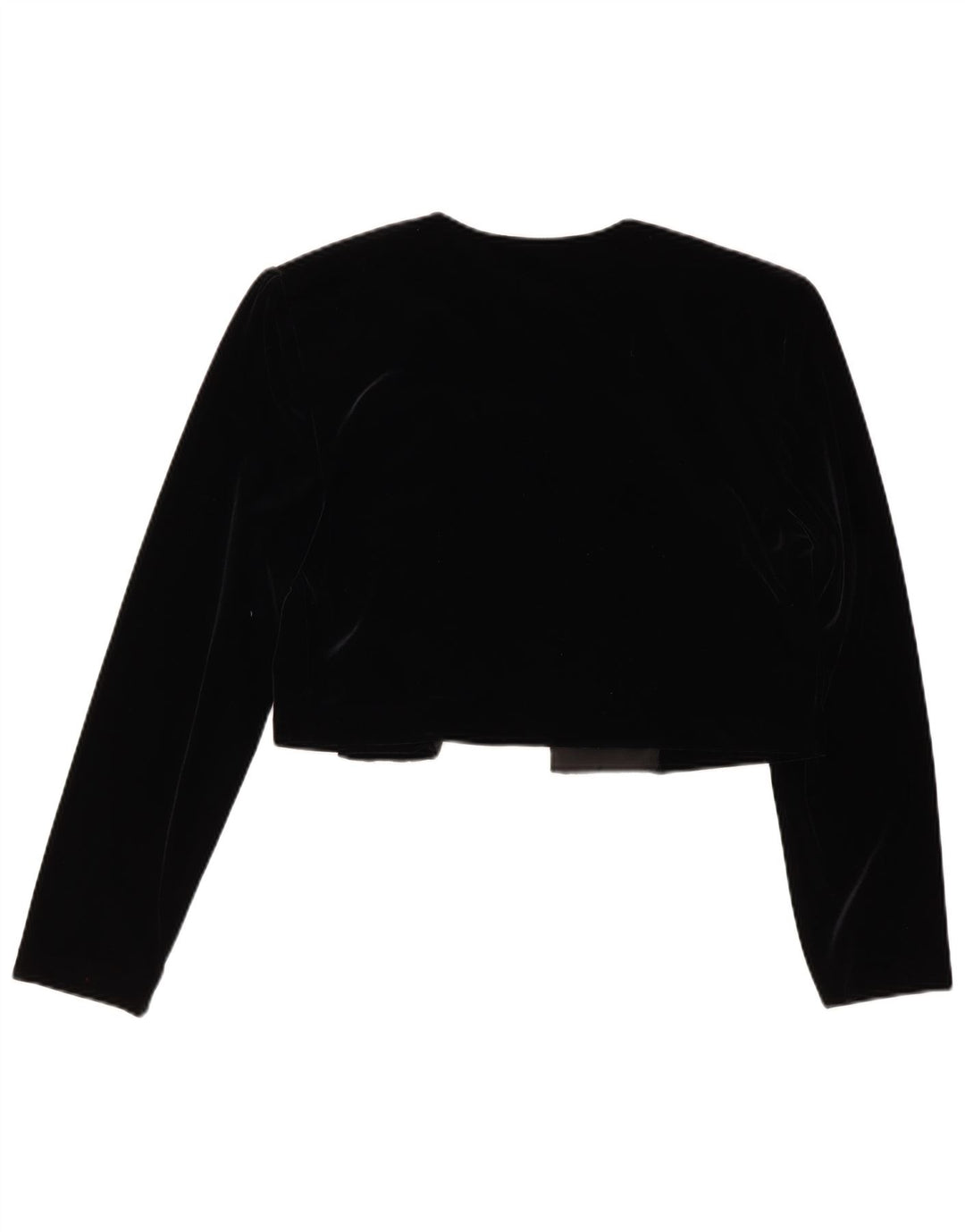 Jaqueta Bolero Feminina de Veludo Joseph Ribkoff Reino Unido 12 Médio Preto