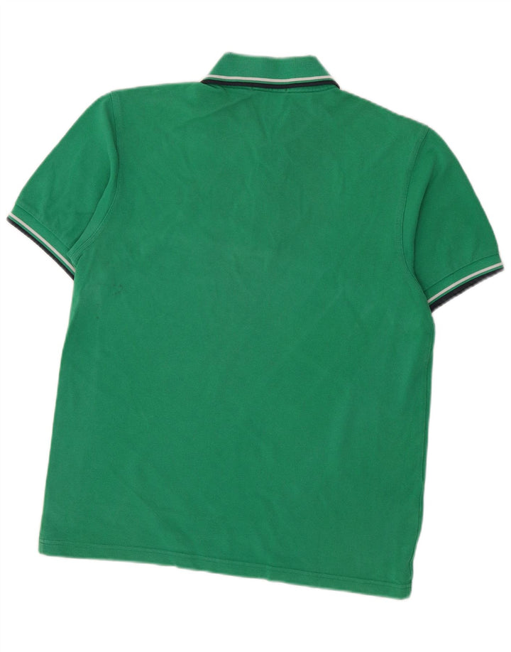 Camisa polo masculina Fred Perry algodão verde médio