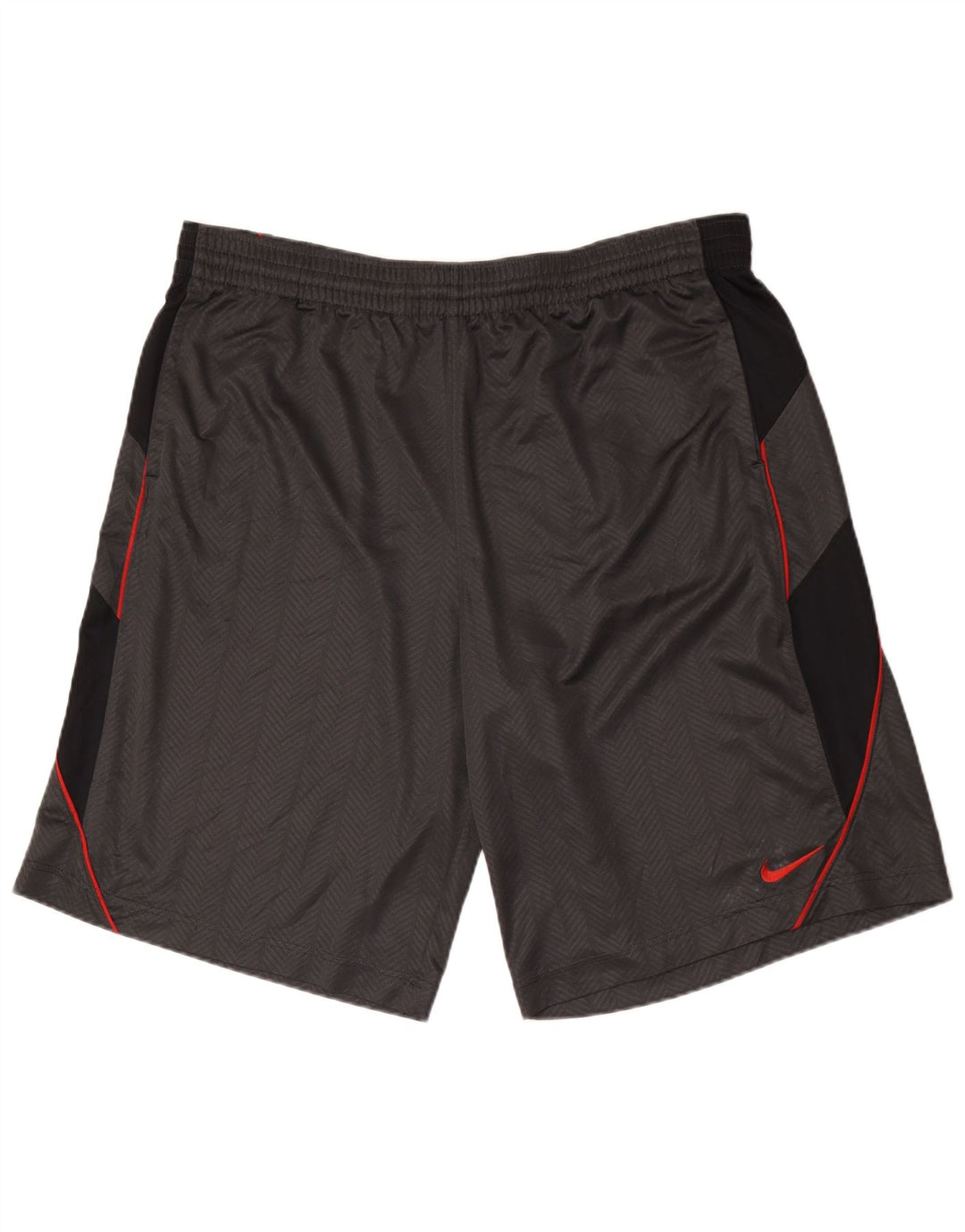 Shorts esportivos masculinos Nike 2XL cinza colorblock poliéster