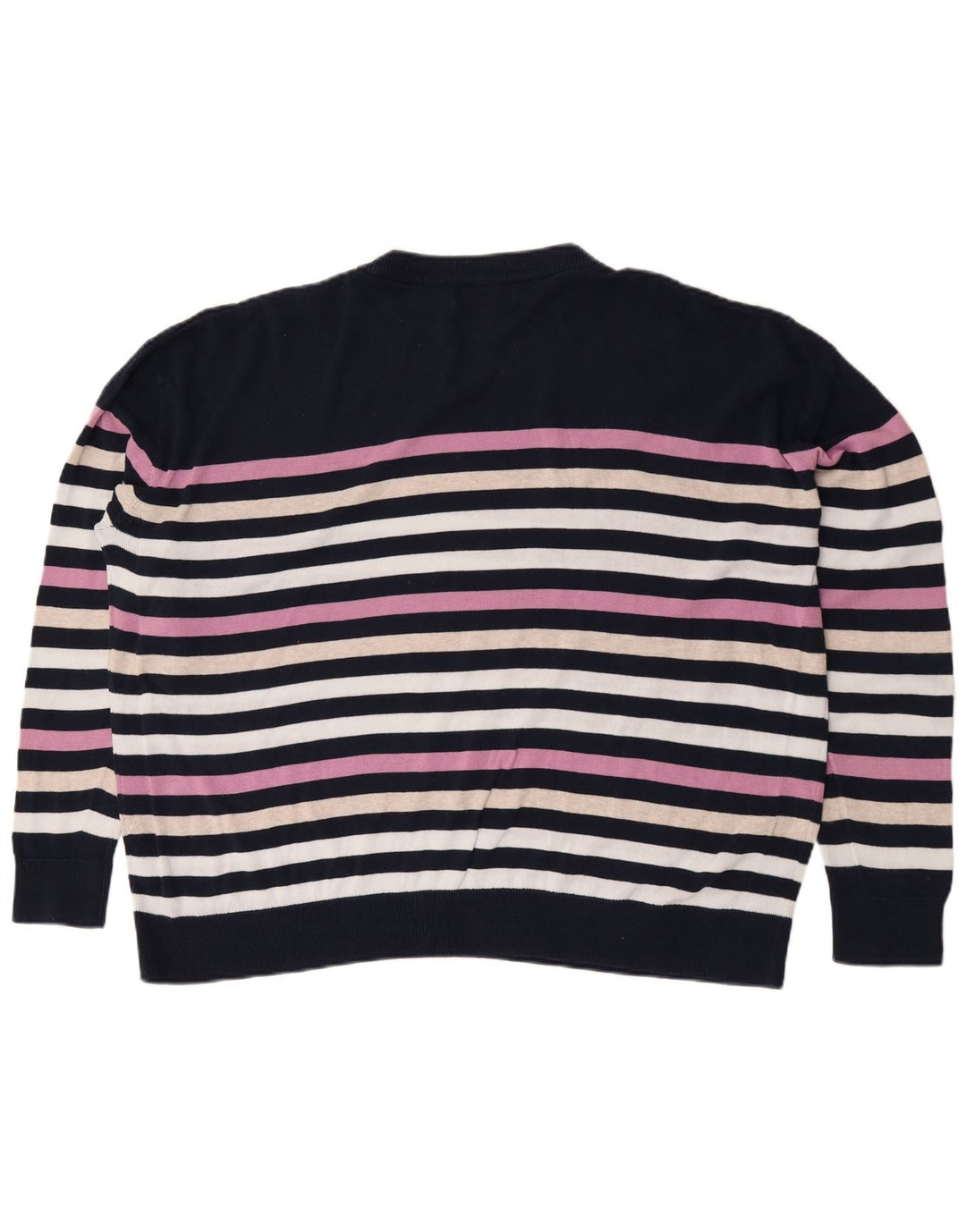 Suéter feminino Marks & Spencer com gola redonda UK 18 XL multicolorido